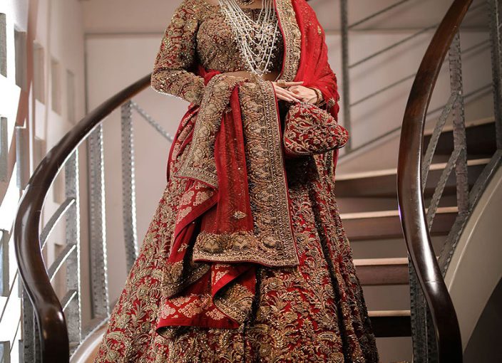 HSY Designer Pakistani Wedding Dress